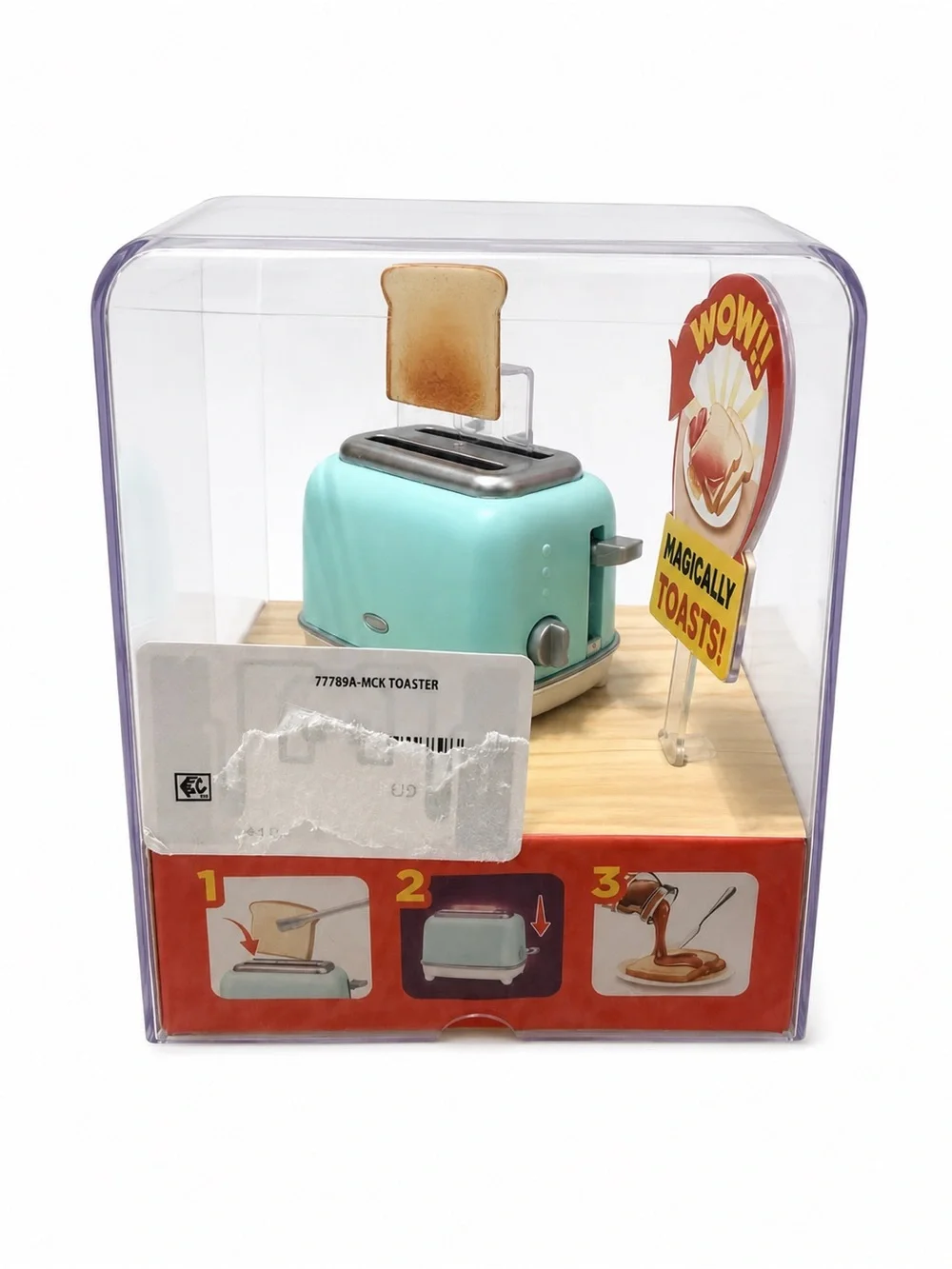 ZURU Mini Brands Working Mini Toaster - Light Blue